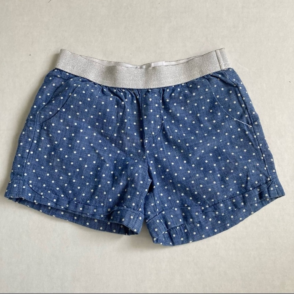 GAP Blue and White Polka Dot Women's Shorts
